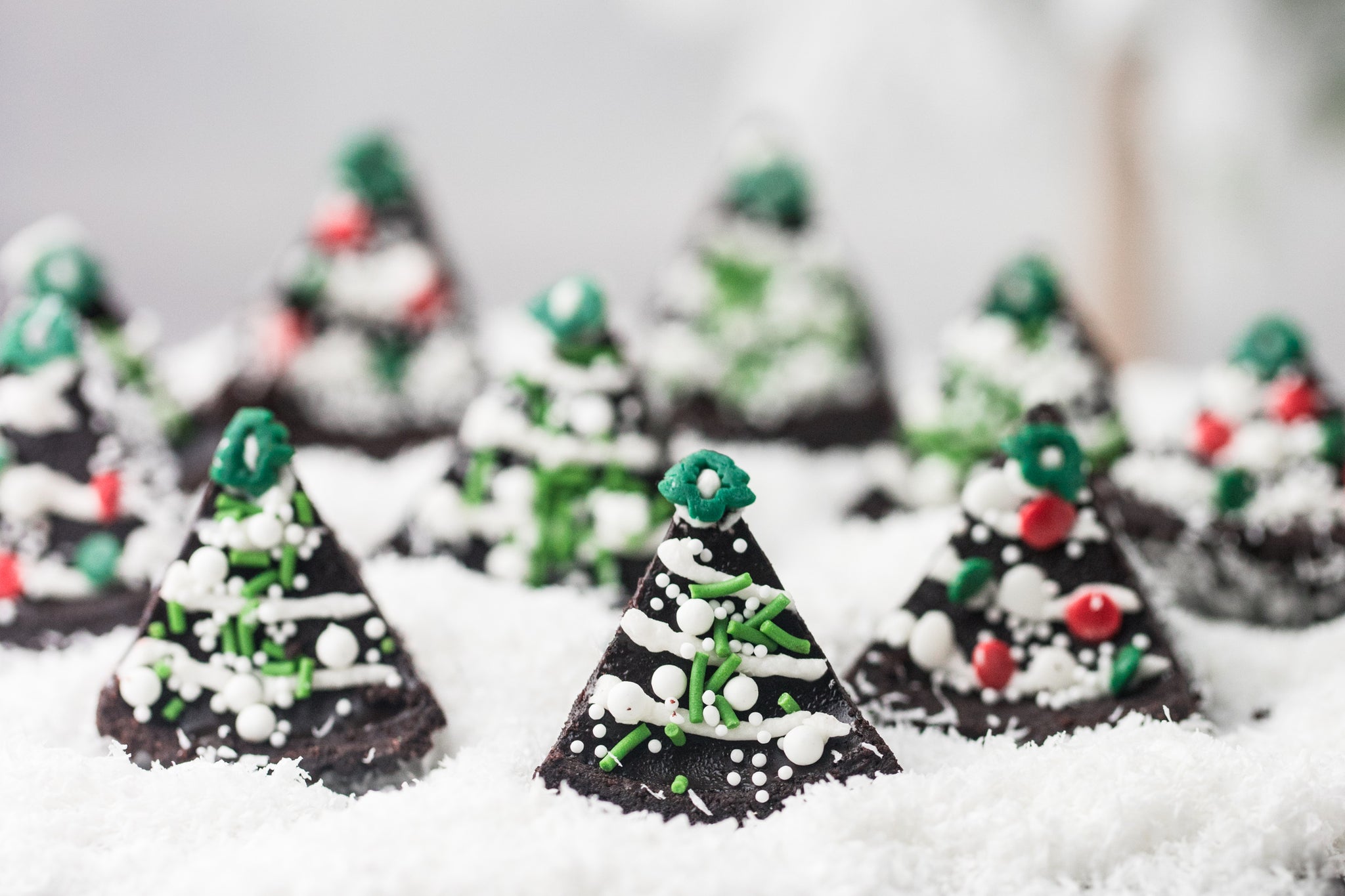 Mini Christmas Tree Tarts